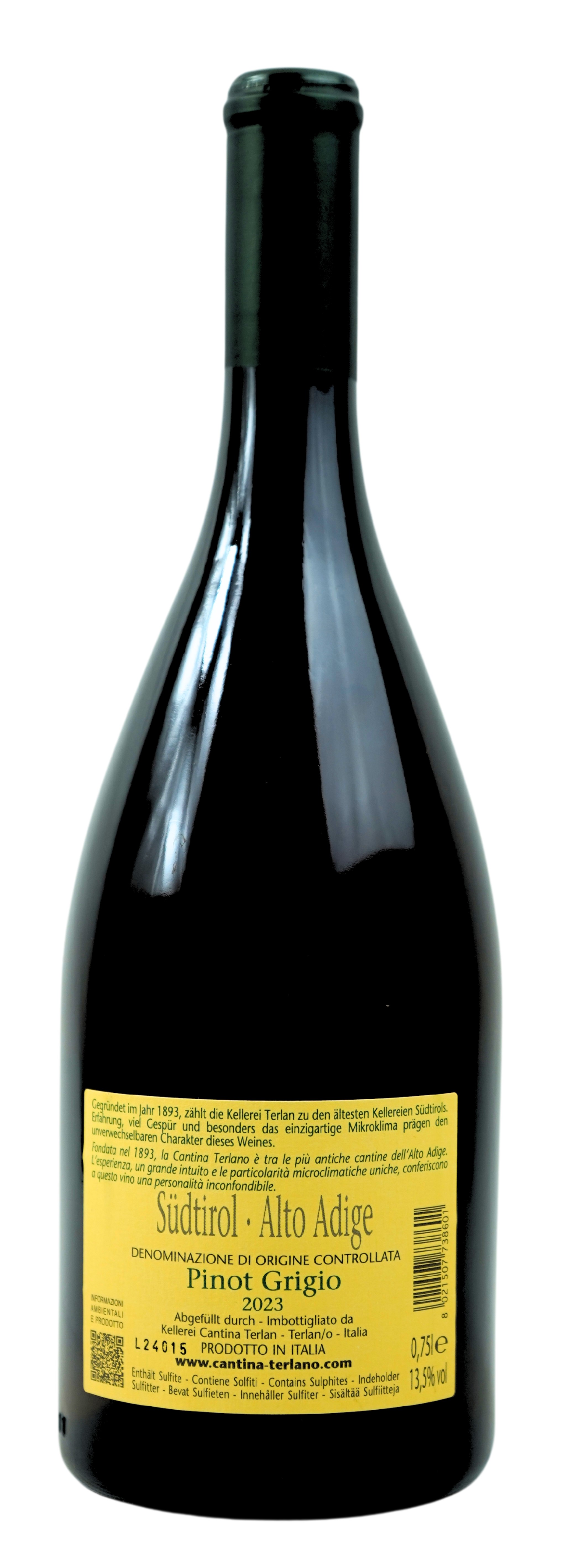 2023 Pinot grigio Alto Adige DOC