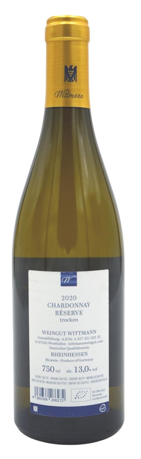 2020 Chardonnay Réserve *bio*