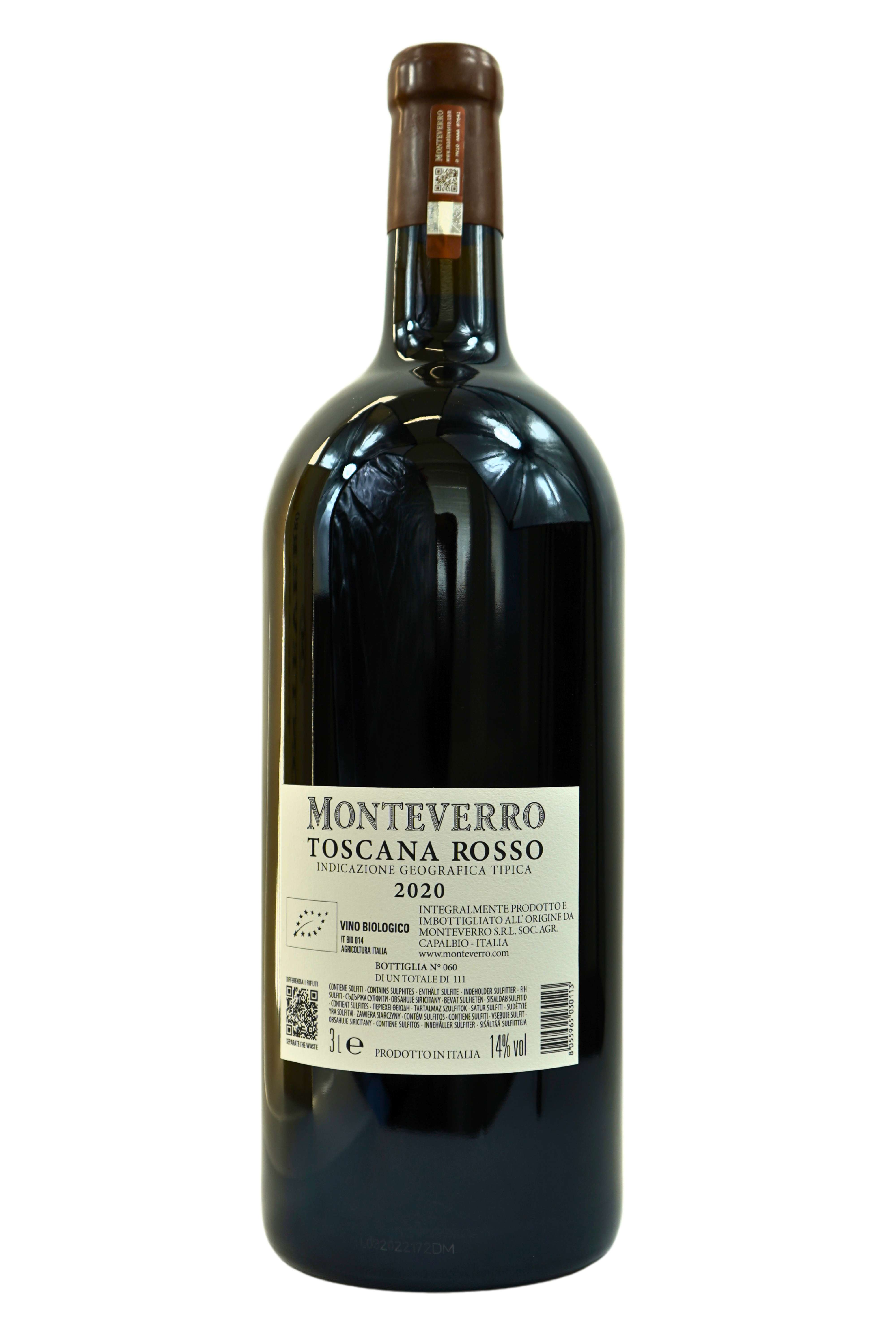 2020 Monteverro Toscana *bio Doppelmagnum
